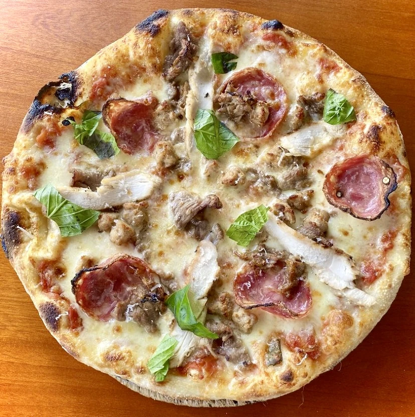 Pizza from Kigali Pizza Company